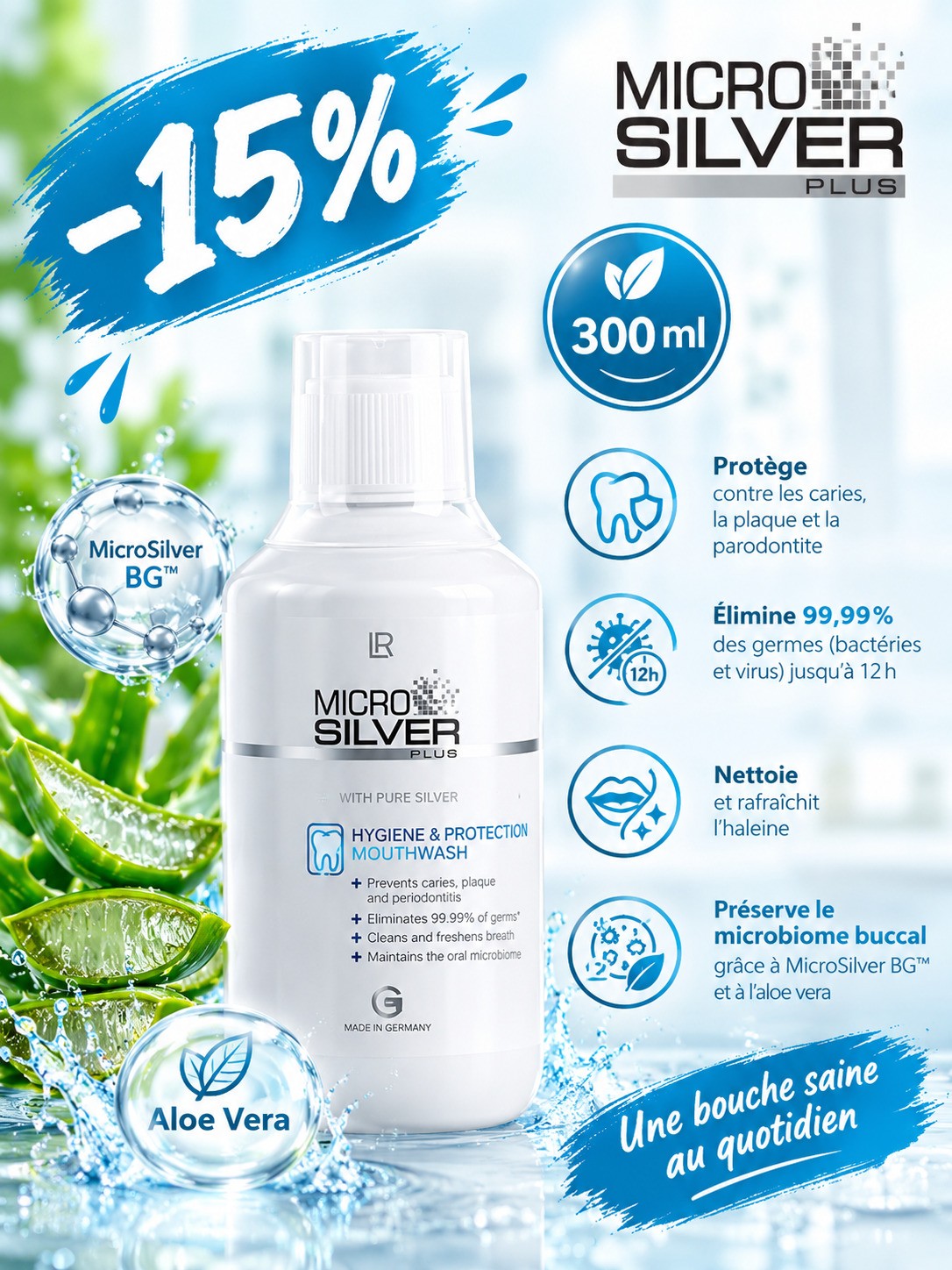 Bain de Bouche Microsilver