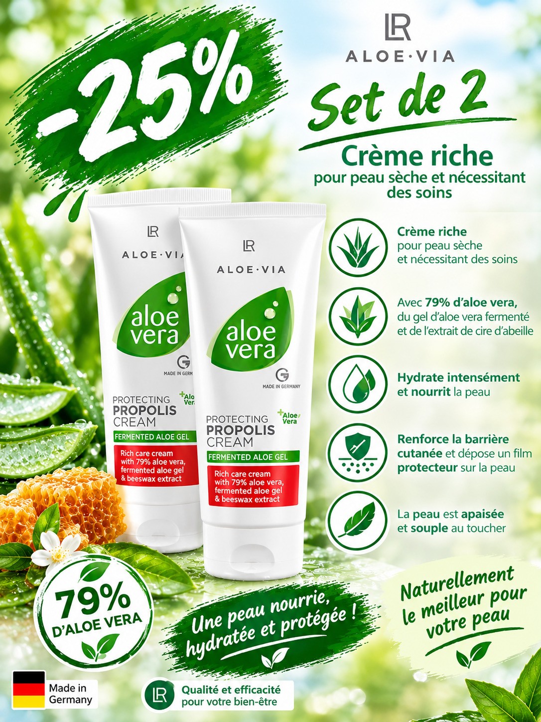 Crème Propolis Aloe
