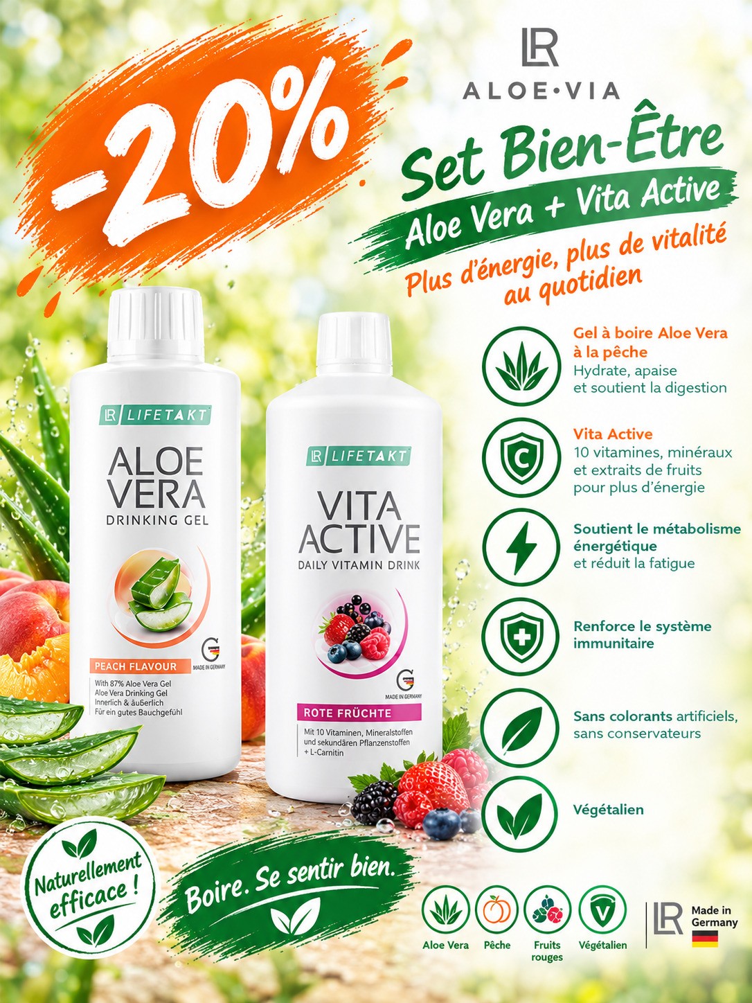 Set Boissons Aloe