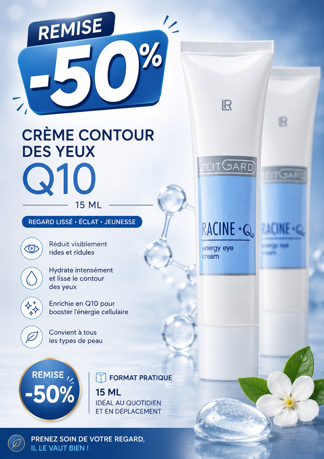 Crème Yeux Q10