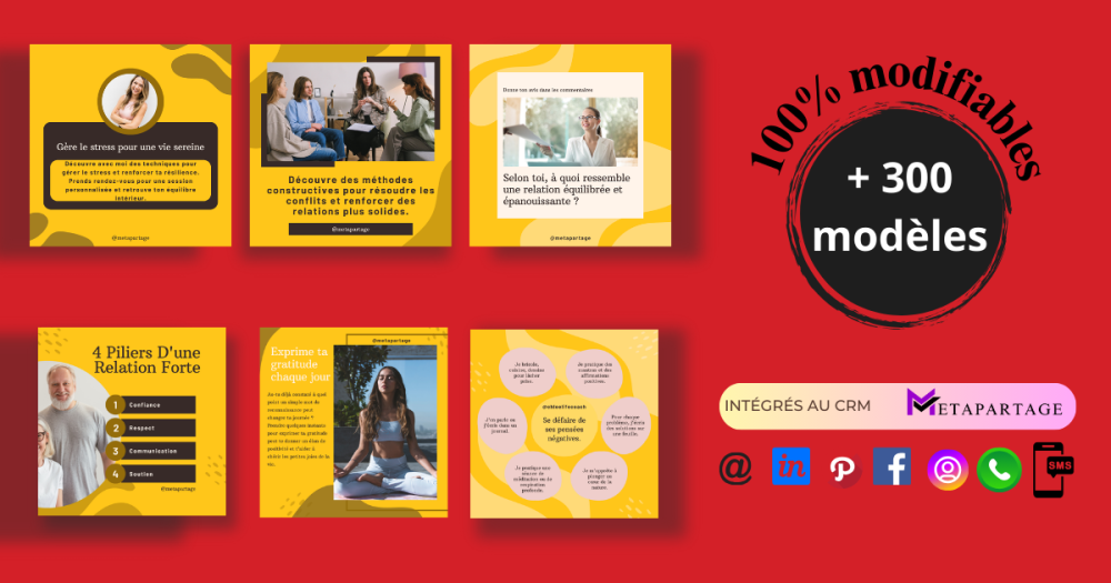 Templates Coach de vie