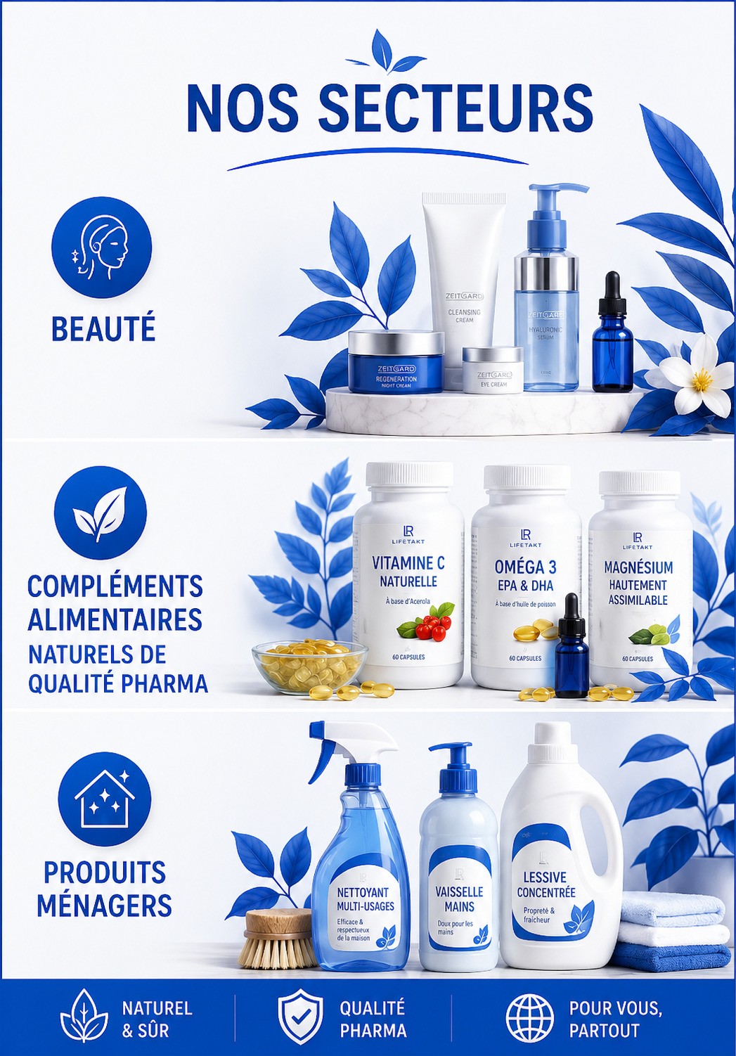 Gamme de produits