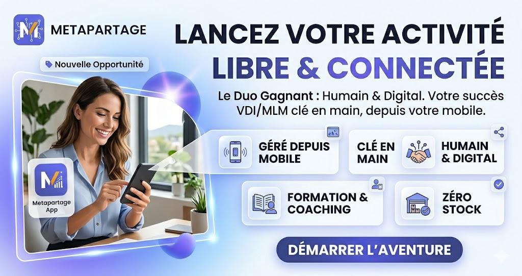 Application Metapartage Dashboard
