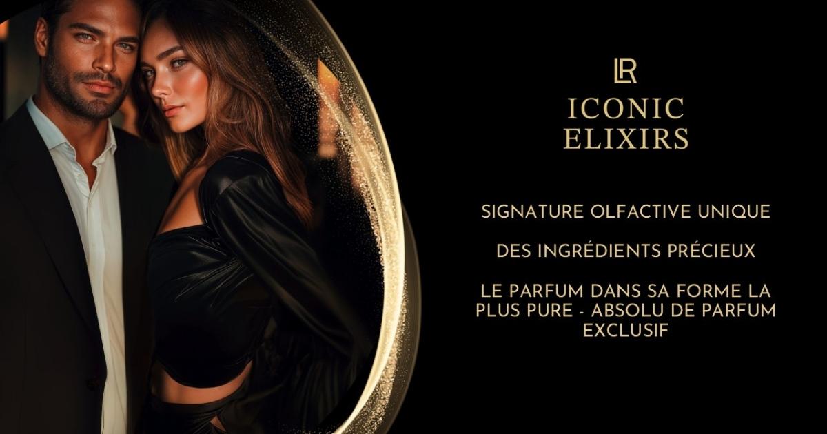 Flacon de parfum Élixir Iconique