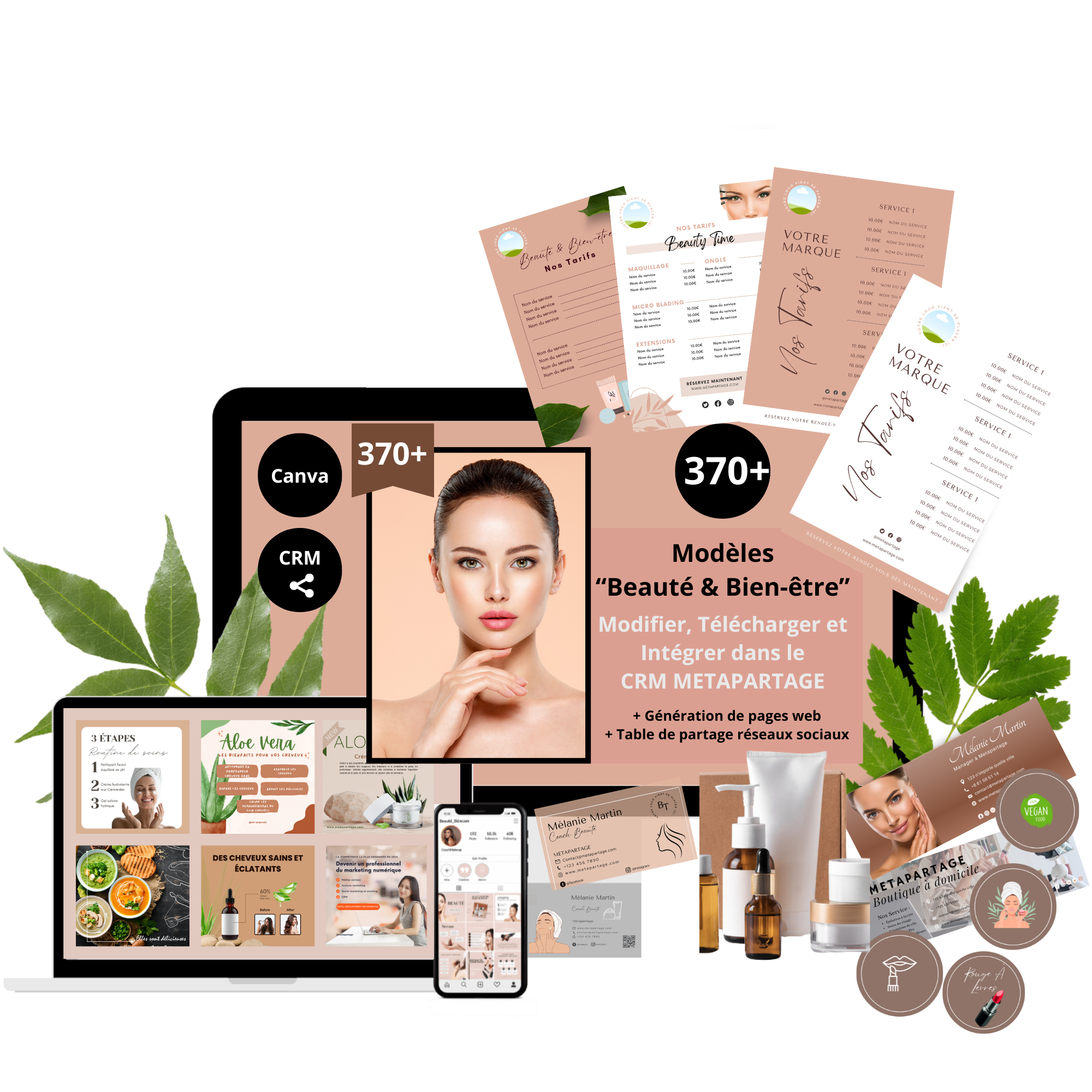 Pack Studio Canva et Metapartage