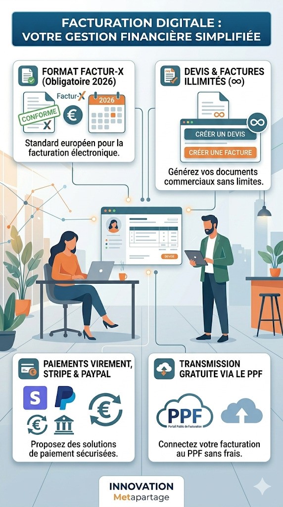 Dashboard Metapartage